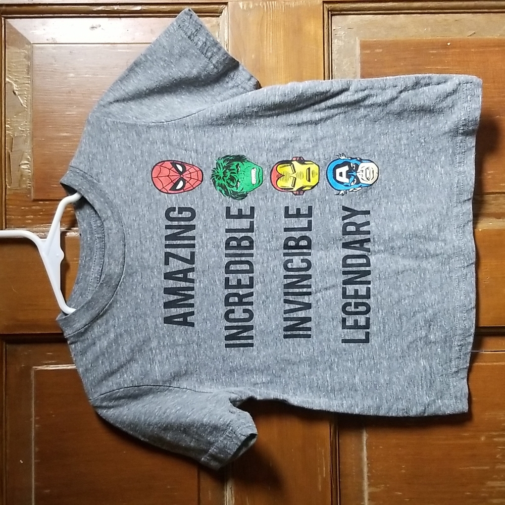 4T Marvel Heros T-shirt